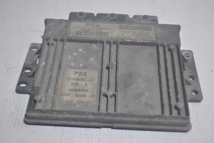 фото №6, Комп'ютер блок керування двигуна peugeot 206 9643134680