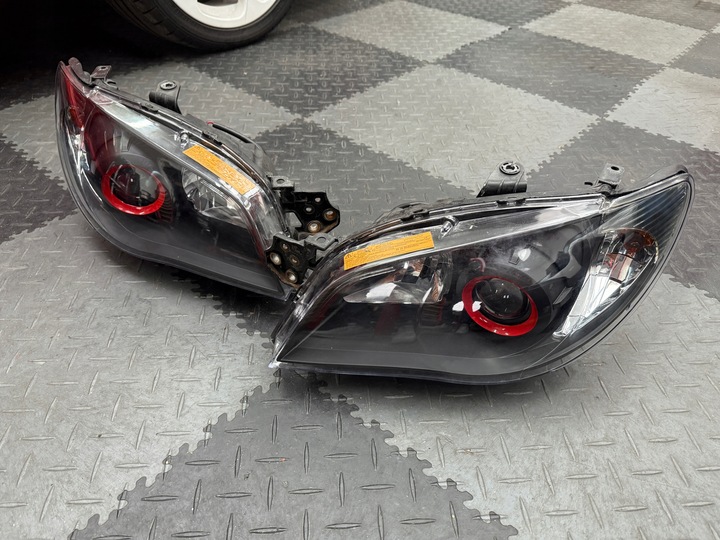 фото №15, Subaru impreza ii gd hawk eye wrx sti ксенон європа лампи перед ліва права