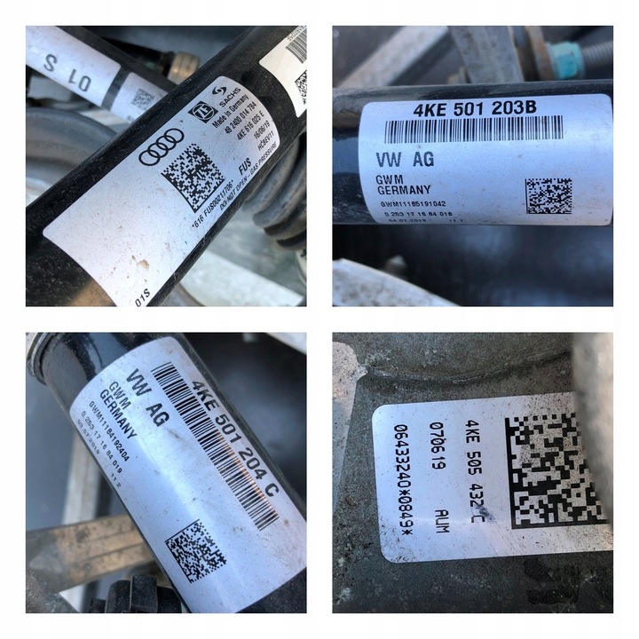 фото №14, Подвешивание зад двигатель audi e-tron 55 4ke 408 km