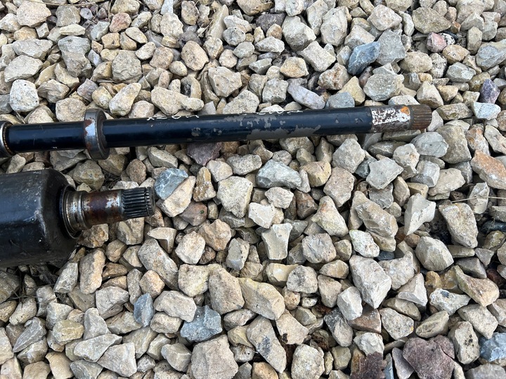 фото №3, Mercedes glk x204 полуось левая перед 4matic