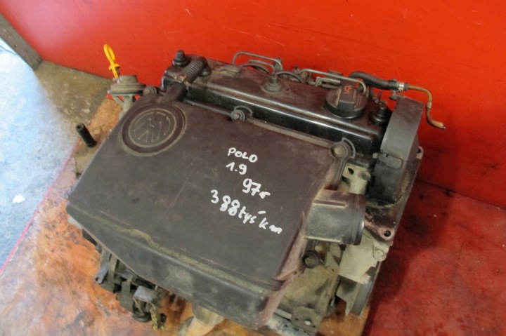 фото №9, Vw polo iii 6n 1.9 d felicia t4 двигун aef комплектний + коробка передач dch