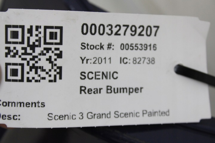 фото №13, Renault grand scenic iii 09r- бампер зад задний