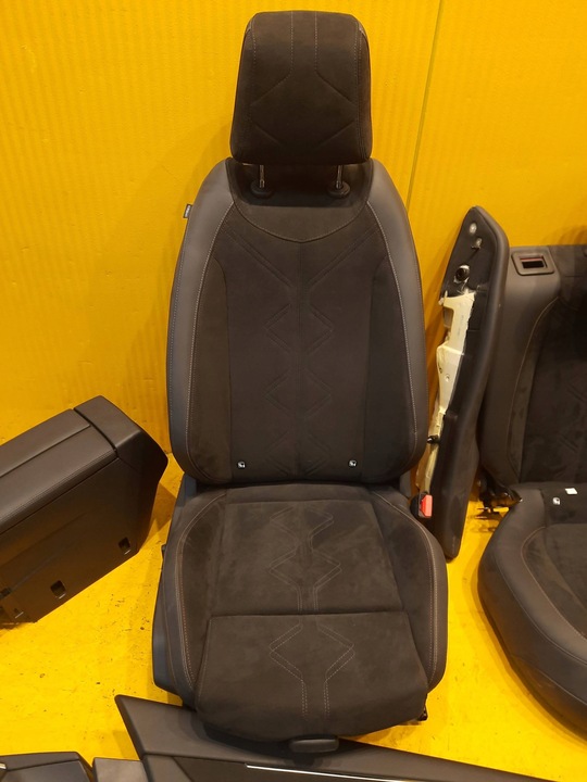 фото №15, Citroen ds9 сидіння диван обшивки тунель підігрів електричні комплект