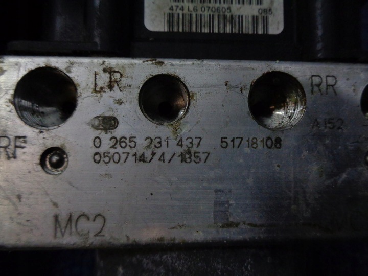 фото №3, Насос гальмівна abs 0265800369 fiat stilo 01-07r.