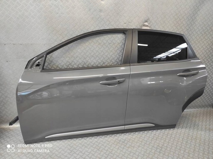 фото №1, Hyundai kona i двері передні ліві перед двері задні ліві зад сірий комплект