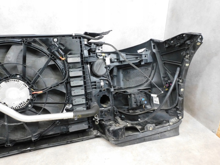 фото №13, Porsche cayenne 7p комплектний перед капот лампи бампер pas чорний