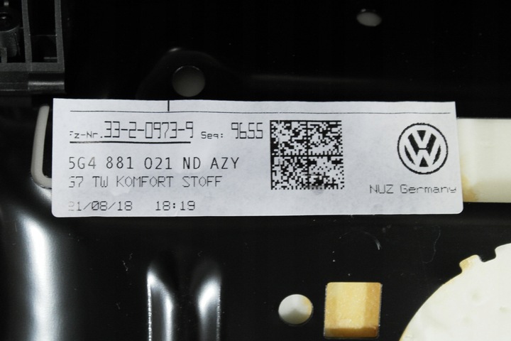 фото №11, Vw golf vii 7 хэтчбек рестайлинг салон сиденья диван