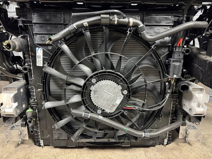 фото №11, Pas переднє комплектний радіатор вентилятор bmw x7 g07 40i lci 280 kw 381 ps