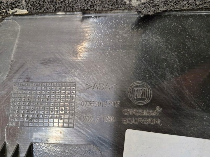 фото №8, Fiat doblo 2 ii планка накладка ручка дверь левый зад левая задняя 07355019700e