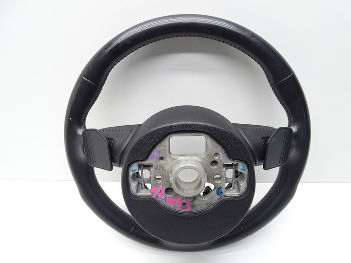 фото №9, Кермо триспицевий шкіра пелюстки мультифункція audi a1 8x 4g0419091s