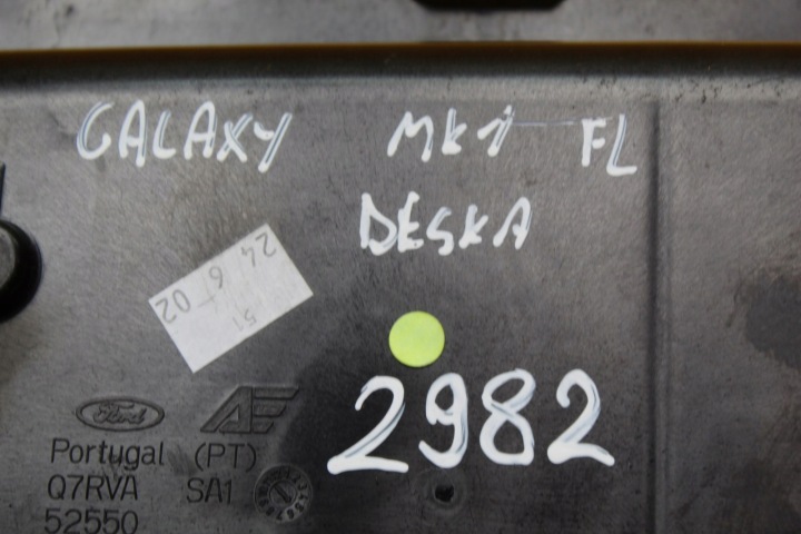 фото №14, Бардачок sharan galaxy mk1 fl 7m5857919c