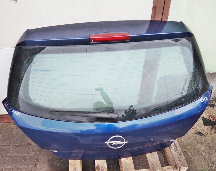 фото №3, Opel astra iii h кришка зад задня багажника з скло колір z21b гарна