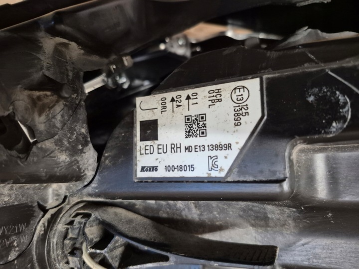 фото №7, Nissan qashqai j11 лампа фара повний led праві європа 10018015