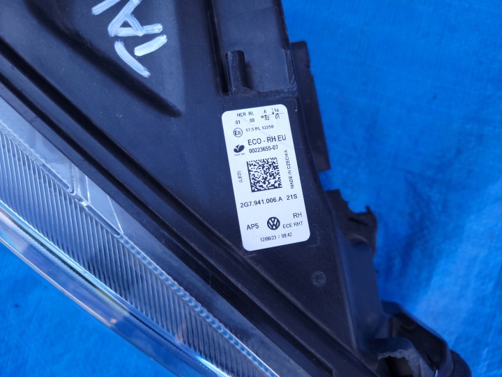 фото №15, Vw taigo | фара правое фара передняя полный led европа 2g7941006a