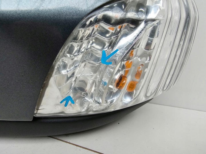 фото №7, Дзеркало ліве volvo xc70 2 ii 10-pin європа eu