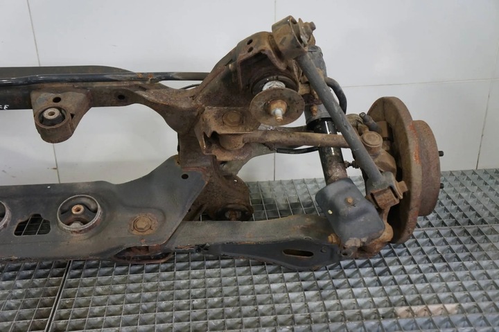 фото №7, Балка ось зад задняя подвешивание подрамник колыбель kpl hyundai santa fe ii 4x4