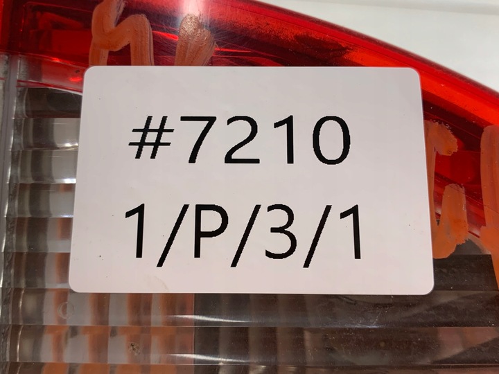 фото №9, Vw sharan i рестайлинг лампа левая зад крышка накладка