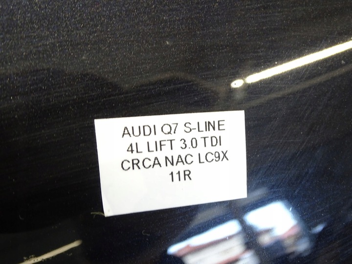 фото №6, Двері лівий зад ліві задні скло audi q7 4l рестайлінг lc9x