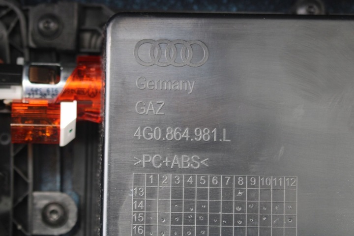 фото №12, Audi a6 a7 тунель середній + підлокітник 4g 4g0 2010-18 4g0862534 4g0864208