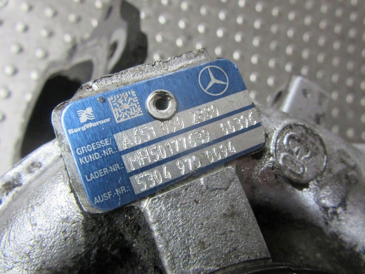 фото №13, Mercedes glk x204 2.2d 2010 турбина турбонагнетатель a6510904080 kpl