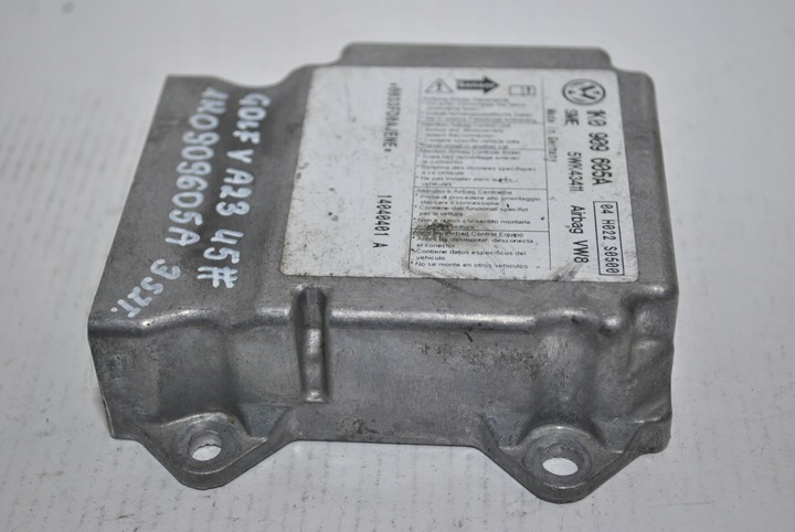 фото №5, Модуль датчик подушка безопасности vw golf v 1k0909605a