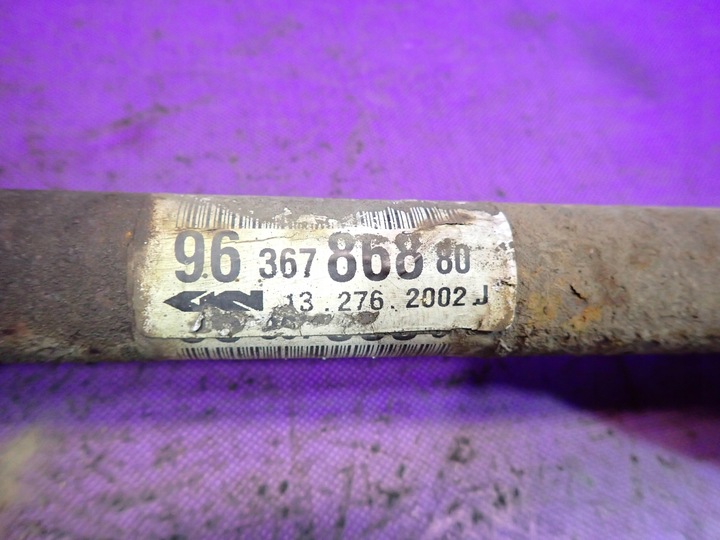 фото №5, Peugeot 307 1.4 піввісь права роздільна 9636786880