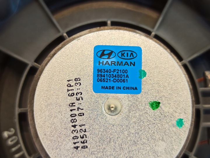 фото №3, Динамік двері зад hyundai ioniq 96340-f2100