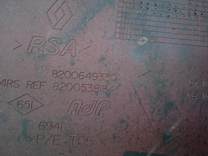 фото №13, Renault twingo ii бампер зад задний 8200649330