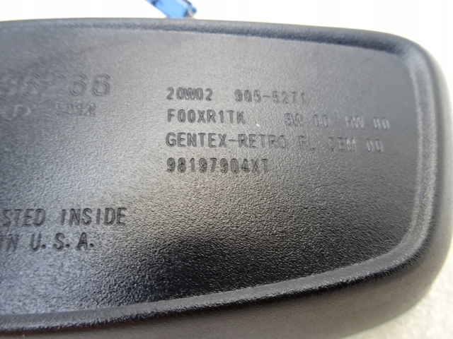 фото №8, Citroen ds7 peugeot 3008 ii зеркало заднего вида внутренние 98197904xt