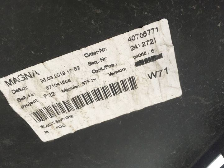 фото №11, Bmw 2 f22 f23 2019 м-пакет бампер зад 871041568