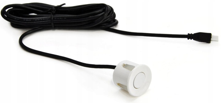 фото №14, Датчики паркування заднього ходу зумер 8 датчик. білий