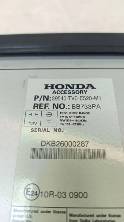 фото №9, Honda civic ix 12-17 панель магнітола магнітола екран cd