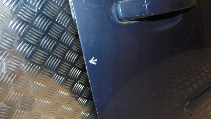 фото №7, Дверь правая зад opel zafira b 05-08 z168