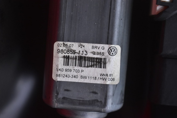 фото №5, Подъемник стекла левый зад 3c4839755 vw passat b6 sedan 05-10