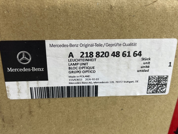 фото №13, Mercedes cls w218 фара правая передняя led ils a2188204861 aso oem номер eu новая !