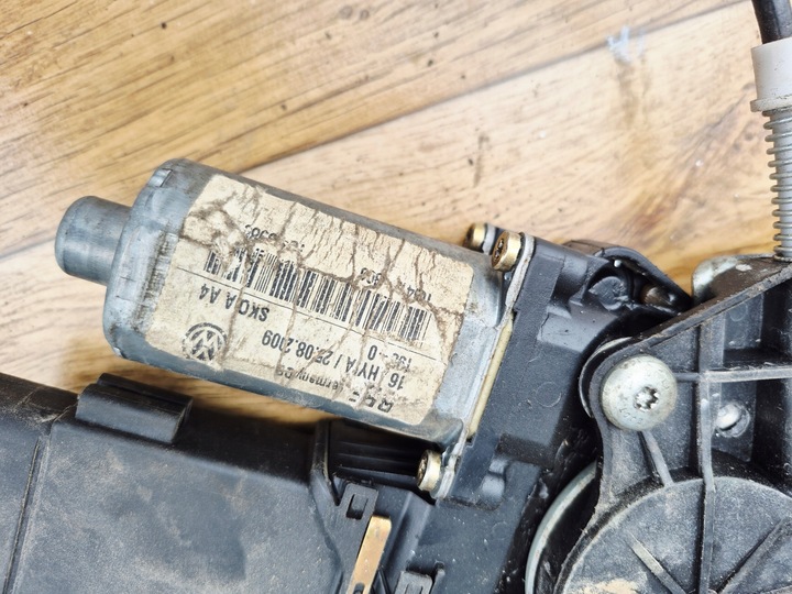 фото №4, 101447203 подъемник стекла левый перед skoda octavia i hb 5d