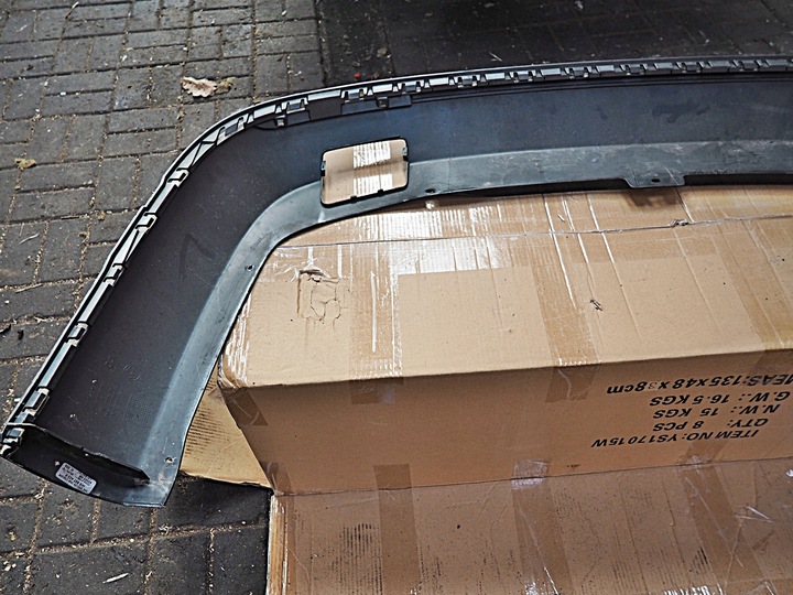 фото №7, Vw golf vi спойлер накладка бампер зад 1k9807521d