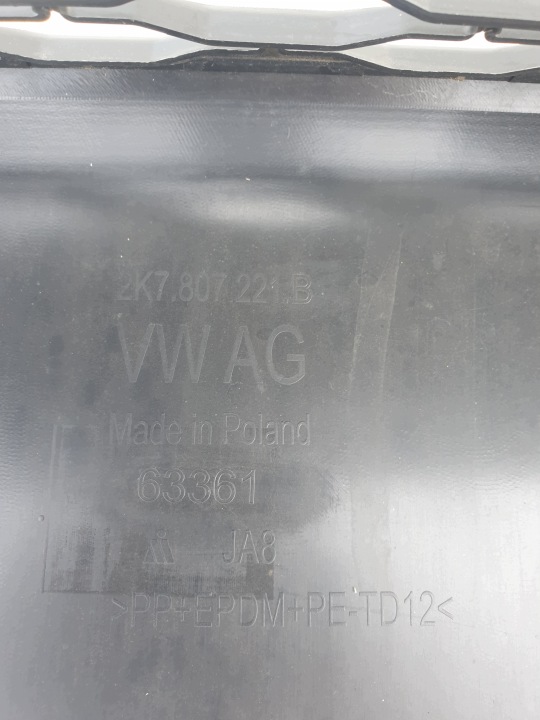 фото №15, Volkswagen vw caddy iv 4 20- бампер перед передній 2k7807221b
