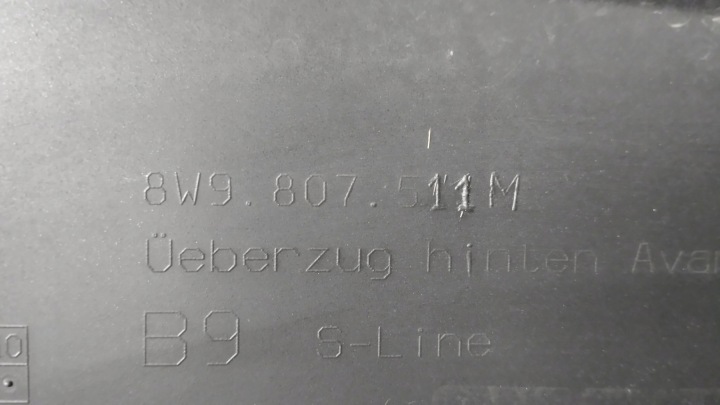 фото №11, Бампер задній  audi a4 s4 b9 8w9 універсал s-line 15-19