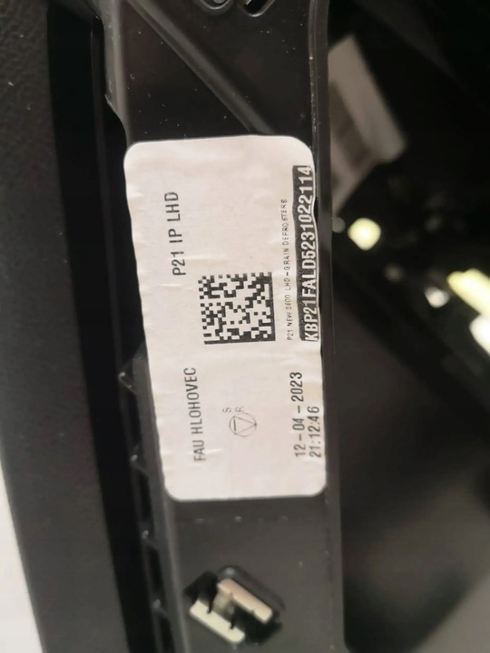 фото №16, Консоль панель peugeot 208 ii 2008 ii 19+ нова оригінальний номер air bag пасажира подушка