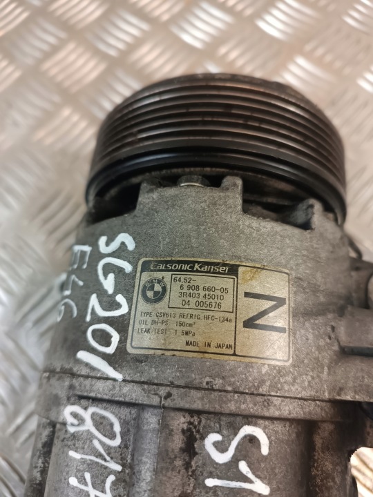 фото №5, Компресор кондиціонера bmw e46 valvetronic 316i 2004r