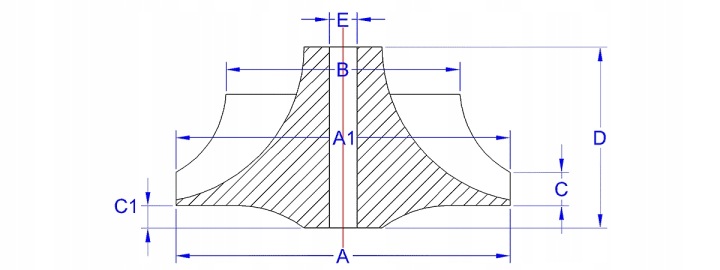 фото №7, Koło сжатия cnc bw-03-0089 для 10009500026 vw amarok 2.0l 120kw
