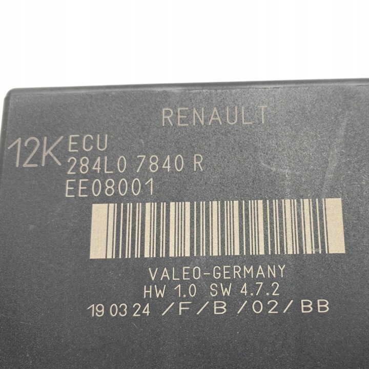 фото №12, Модуль блок управления  парковка renault captur ii рестайлинг symbioz 284l07840r