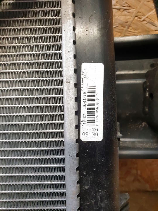 фото №12, Fiat 500 abarth pas переднє радіатор рестайлінг 1.4 turbo