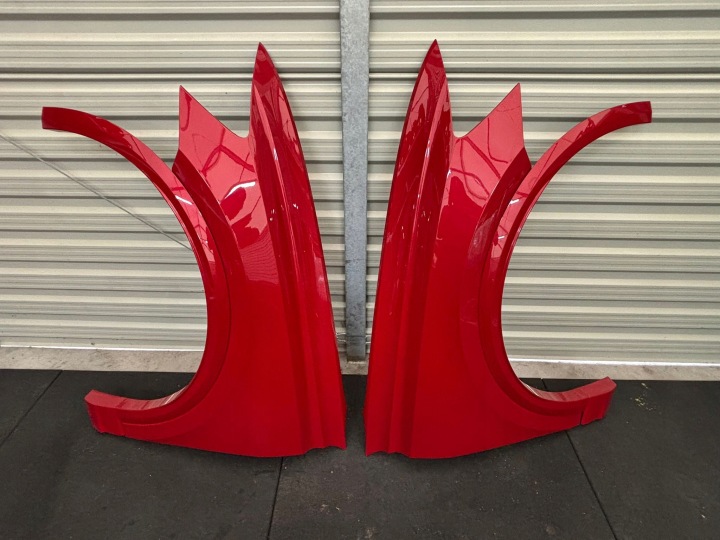 фото №13, Перед комплектний audi rsq8 рестайлінг performance laser q8 2025r ls3m chili red