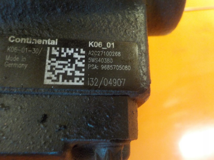фото №5, Kuga v50 s40 c30 v70 2.0 tdci 08r 136km g6dg насос паливна рейка  9685705080