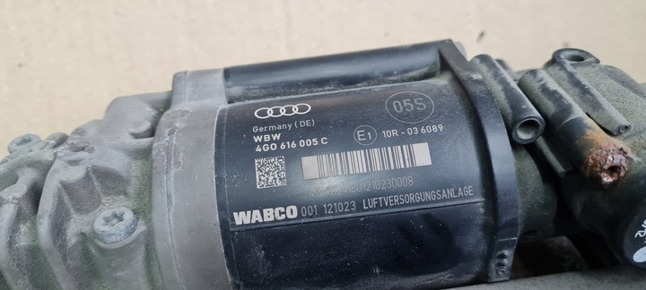 фото №7, S7 4g a7 компресор підвішування 4g0616005c a6 c7 4g s6