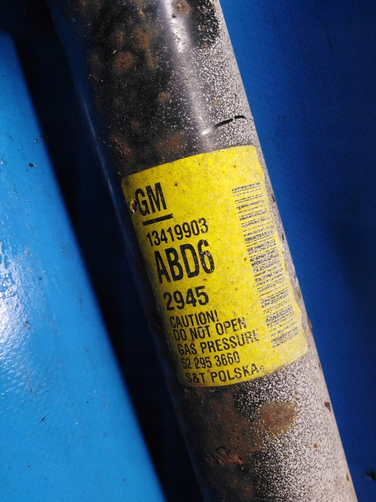 фото №3, Амортизатор правые зад opel zafira c 1.4t