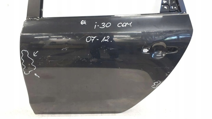 фото №6, Hyundai i30 combi 2007-2012 двері ліві зад