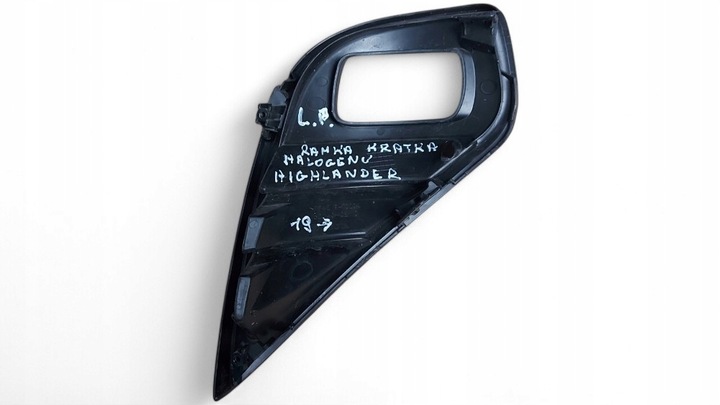 фото №3, Toyota highlander 20 - рамка галоген решітка бампера лівий перед ліва